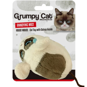 Grumpy Cat Mouse Cat Toy