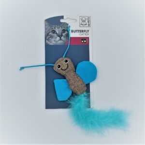 M-Pets Cat Toy Butterfly (Blue)