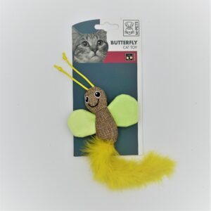 M-Pets Cat Toy Butterfly (Yellow)