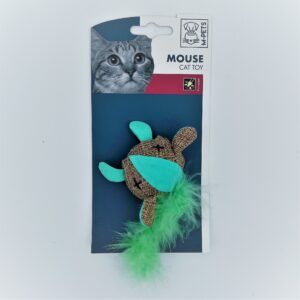 M-Pets Cat Toy Mouse (Green)