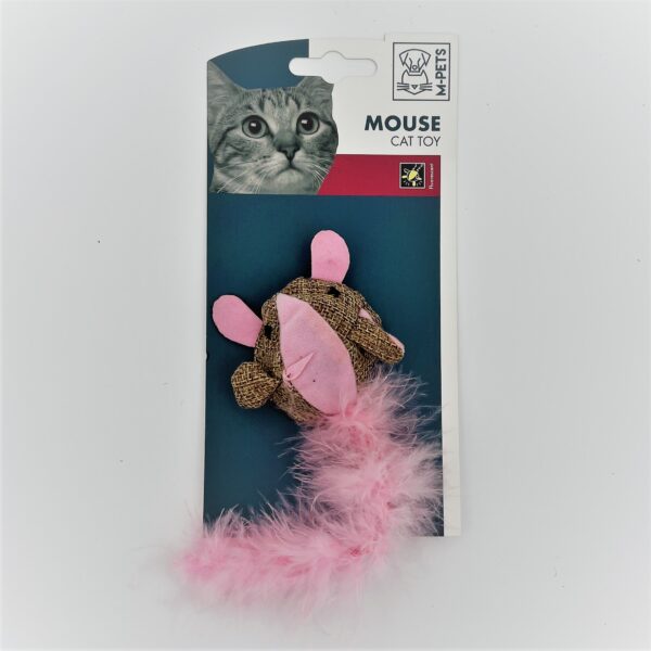 M-Pets Cat Toy Mouse (Pink)