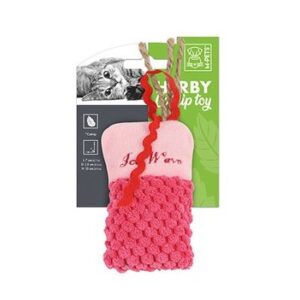 M-Pets HERBY Catnip Toy-Puffy - Pink